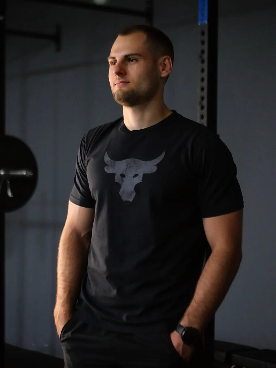 Denis Župan u prostoru za trening